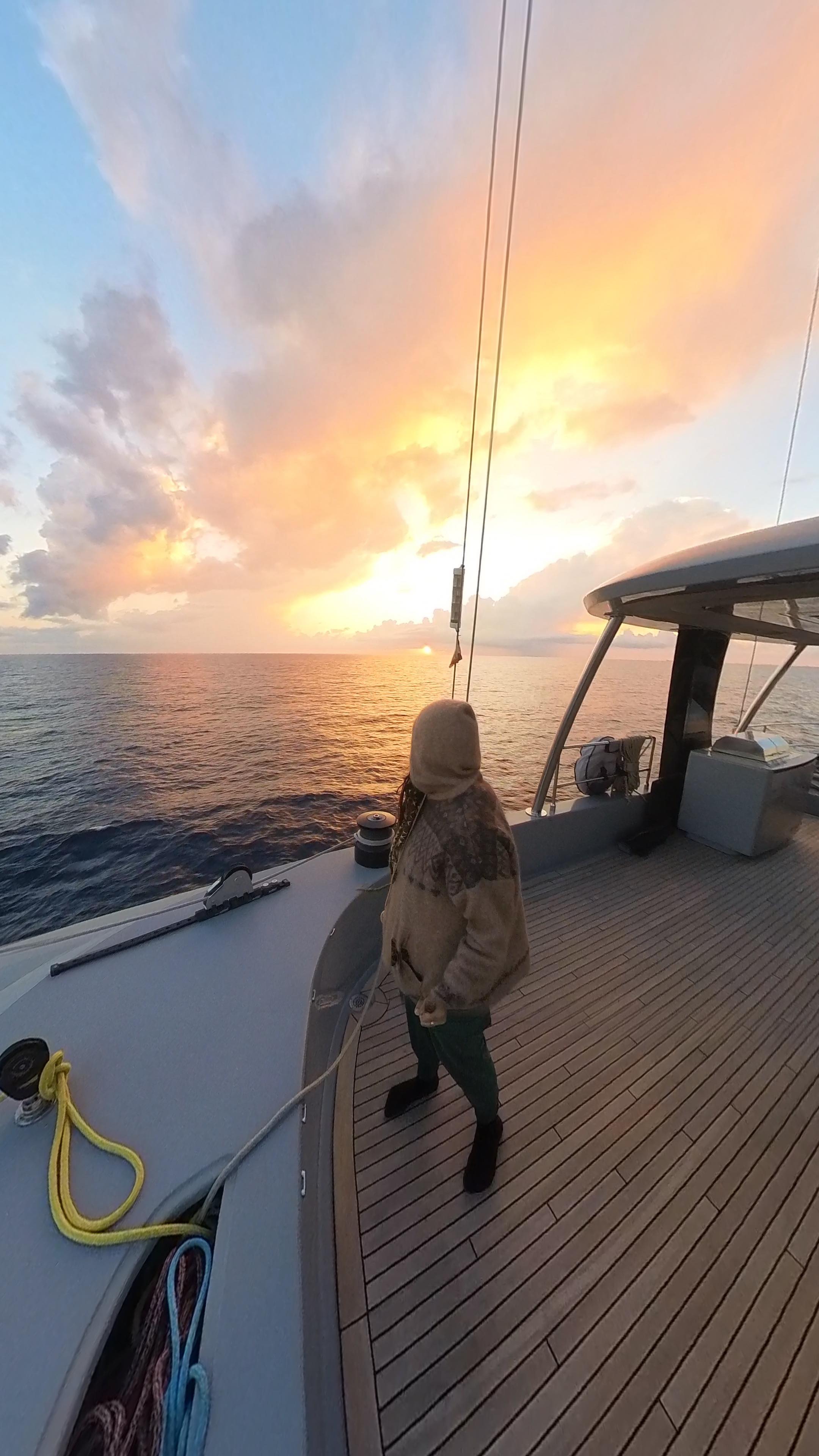 Internal exploration and external exploration, how do we meet ourselves in the external world? Richness and beauty is easy to see here, but I had to first find it inside me before I could truly attract and value the fullness of this experience. Stability comes beyond what we’re able to present on social media. The deepest things (both joyful and painful) will never be displayed here, I am too busy actually living them. And that’s why I’m not so good at managing this page anymore, it’s too hard to keep up with the algorithm 😅 it takes away from my capacity for living presently…Still, I share when I authentically feel it and have connected with much richness through this platform which I’m grateful for. Now when I share, it’s much less attached to a desired outcome or for who might see or what I might achieve. That’s true for my in person interactions too. We continue to interact outside but the freedom really exists within ✨Ironically I’m posting this whilst winched outside of the water on the boat for maintenance. It’s pouring with rain outside and I’ve been avoiding going upstairs because there’s too many people around which feels too intense after coming out of my day of silence. Life is about balance, it’s not all the shining glory we simply view online. Be kind to yourself and your experience in whatever state that is right now, and try to remember that it’s playing a crucial part of your healing ☯️Love to all, have a blessed day🤍