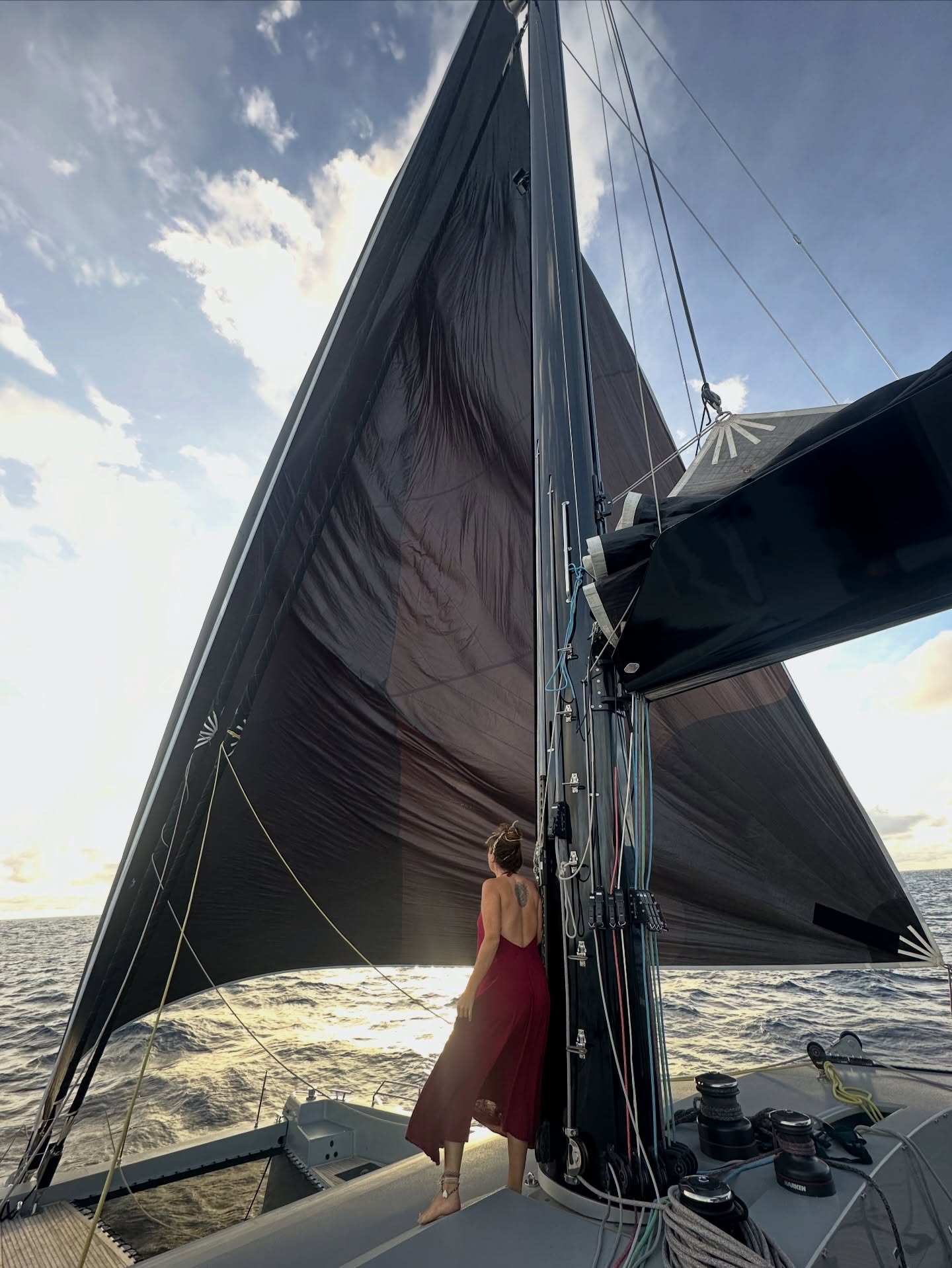 In the middle of the Atlantic Ocean; a moment I’d envisaged for years. An experience completely different to what I’d imagined. Heartbreaking news of stage 4 cancer for one of my closest family members alongside other challenges. A chance to sit with profound loneliness and accept my powerlessness. Beautiful yet painful, delivering a clear message:My heart calls for depth, commitment, closeness, routine and familiarity.The majority of my adult life was spent on the wildest adventures, many of you have been here following along with me. It’s been powerful and insightful, enriching and humbling. But I no longer need adventure and novelty, now is a time for stability and security.Again I have been directed back to the UK, a place I never thought I’d settle, yet exactly where I’m meant to be, in service to my family and my own needs.My presence here online is also changing. I’m fed up of algorithms, insights and even word limits. No matter how honestly you share, it’s still some form of public presentation which feels off to me.I value a simple and honest life with real heartfelt connections. I’ll still post here for work news and events but my deeper musings and vulnerable shares will be shared privately with a personal audience. No more ‘passive friendships’, people watching stories and posts to feel connected. Instead, monthly personally written emails free of formatting, software and scheduling. My words, in an old school email, to whoever wants to truly connect and write back to me too.And over the next year or so, I’d like to gradually fade out of this space stripping back communication to phone, WhatsApp and old school emailing, funnelling my energy into fewer, more direct connections.It feels scary in some ways to go in such a different direction to how the world is evolving but it also feels like I’m honouring something real.So whether we’ve known each other closely or not, I’d love to connect with you in an open-hearted way.If this speaks to you, comment or DM me to be added to my new manual email list and community WhatsApp group for early and discounted access to my retreats, classes and events.With love,
always,
Han🤍